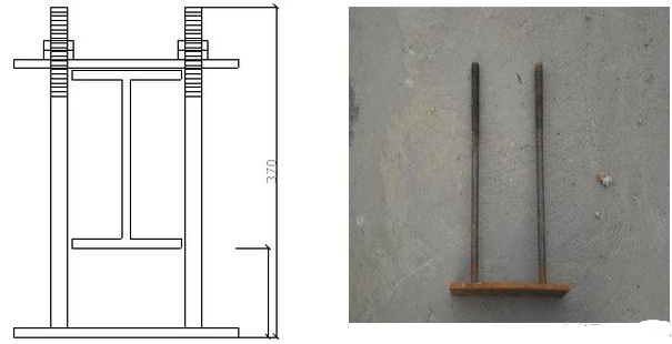 悬挑脚手架工字钢预埋件新型施工工艺