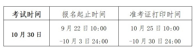 山西2021年基金从业资格考试时间：10月30日（第三次）