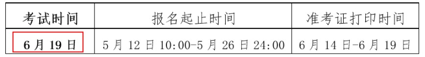 2021年海南基金从业资格考试时间：6月19日