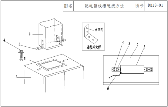 配电箱线槽连接工艺要点